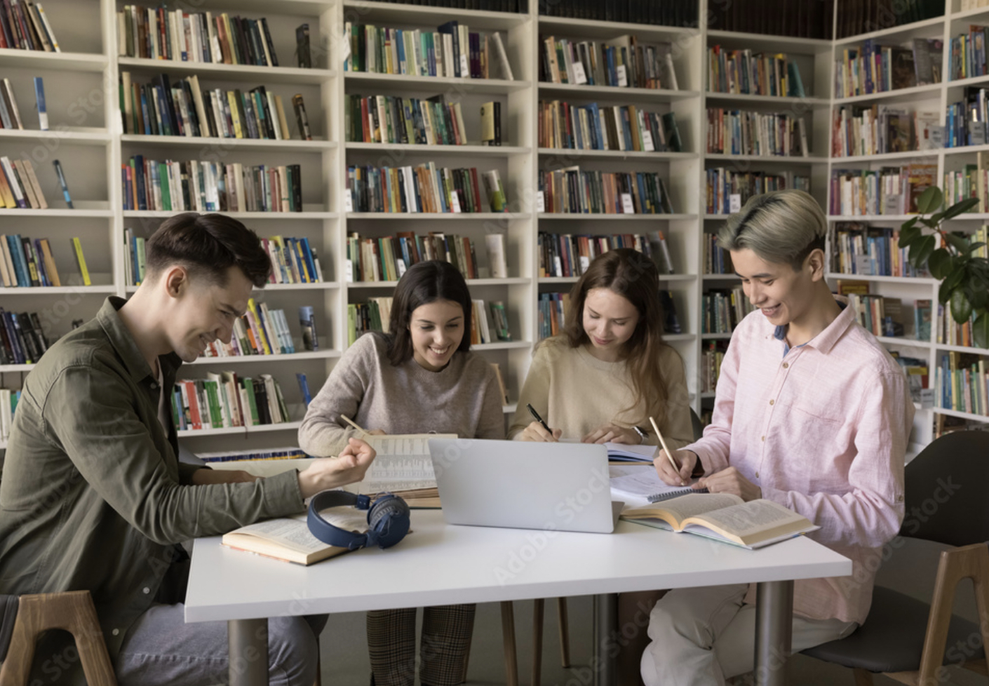 Scholars in discussion at the Bhaktivedanta Institute