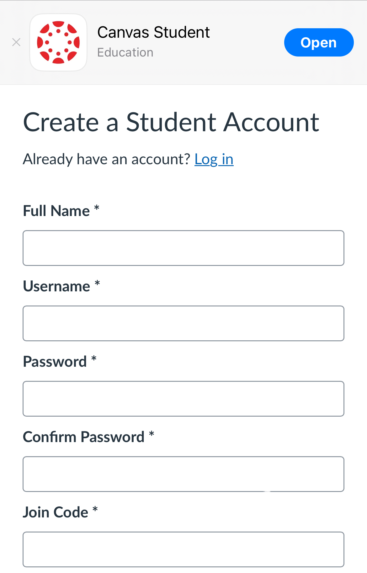 Create Account for Discovery Series Image