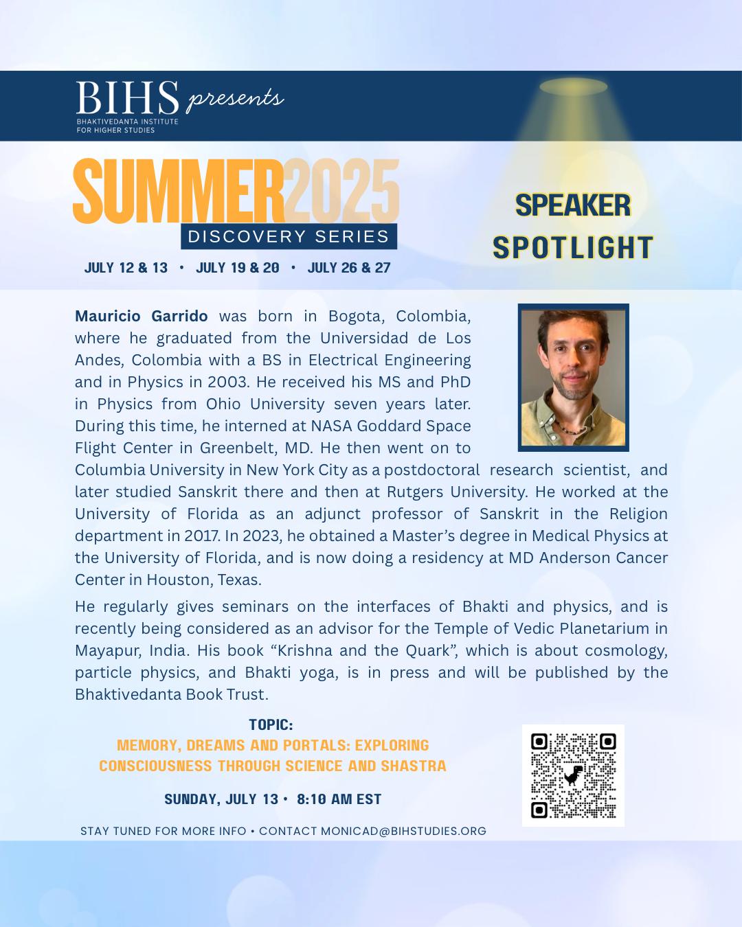 Dr. Mauricio Garrido Bio