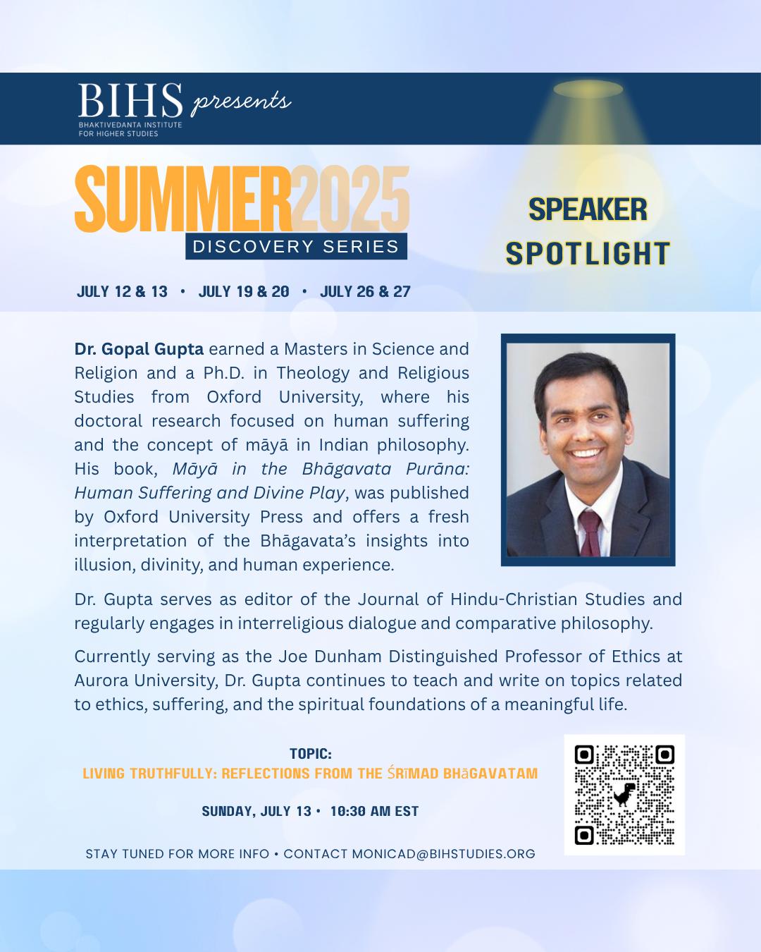 Dr. Gopal Gupta Bio